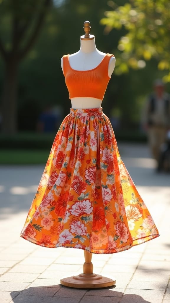 15 Curvy Summer Outfits for a Perfect Fit 6 chic midi skirts contrast fitted