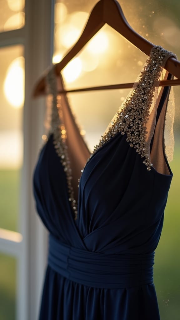 chic sequin cocktail dress