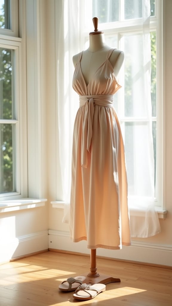 15 Summer School Outfits for Comfort 13 chic summer wrap dress