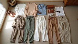comfortable airport summer wear