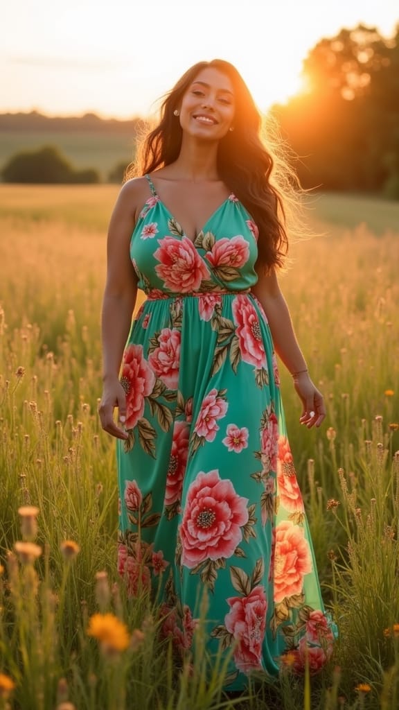 15 Plus Size Summer Outfits 1 comfortable summer maxi dresses