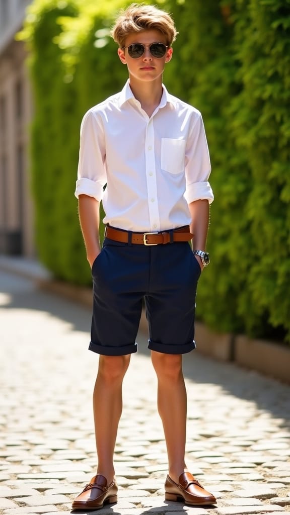15 Summer Outfits for Teens to Keep It Fresh 9 polished summer button up combo