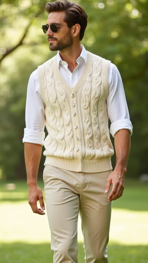 15 Preppy Summer Outfits for a Fresh Look 10 preppy summer layering outfit