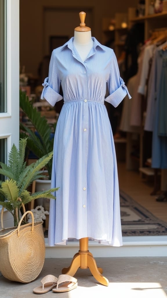 15 Summer Outfits for Moms That Are Stylish 8 stylish comfortable summer dress