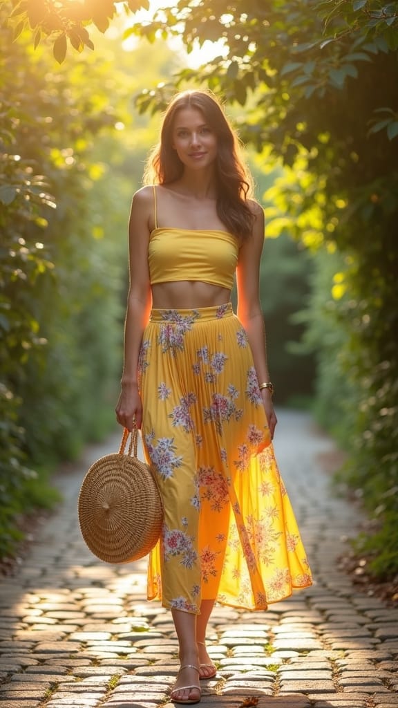 15 Cute Summer Outfits for a Stylish Look 5 stylish summer crop top