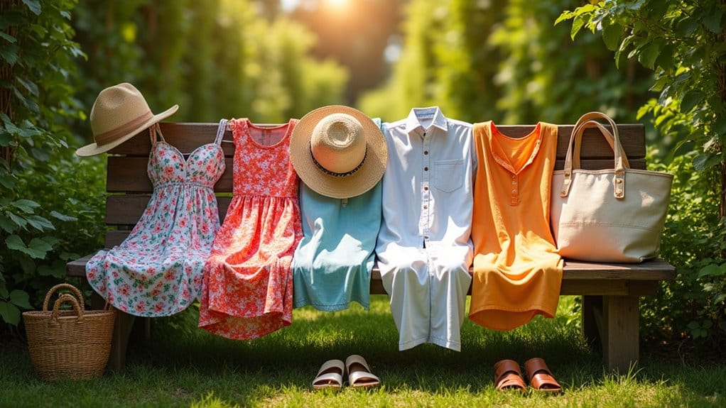 stylish summer holiday attire
