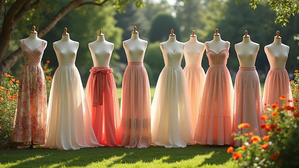stylish summer long skirts