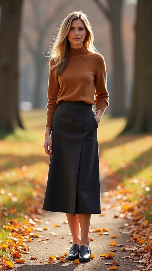 cashmere a line chic versatile