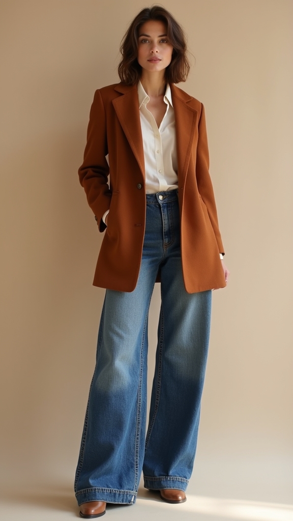 20 Chic Fall Jeans Outfits 2 chic wide leg denim styling