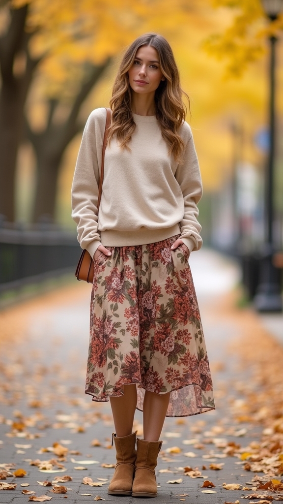 comfortable fall layering style