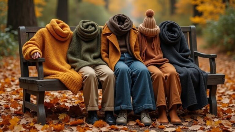 cozy baggy fall fashion