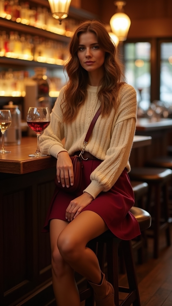 cozy chic fall outfit