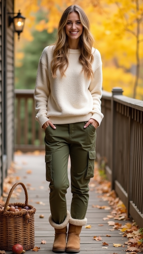 cozy fleece and cargo