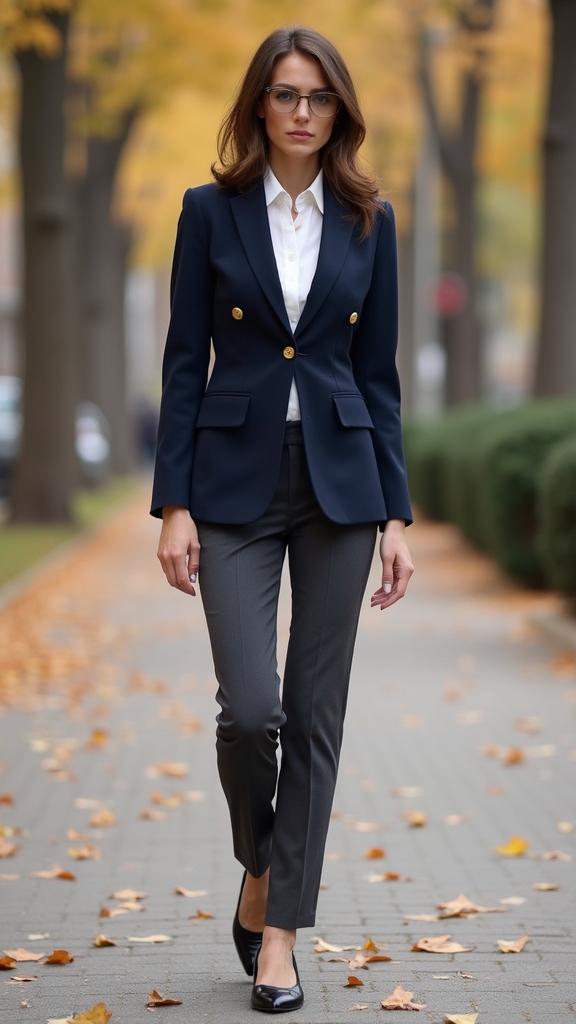 elevate fall workwear ensemble