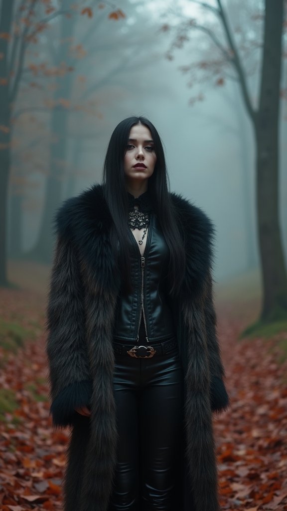 20 Hauntingly Beautiful Fall Goth Outfits 18 gothic fall fashion essentials