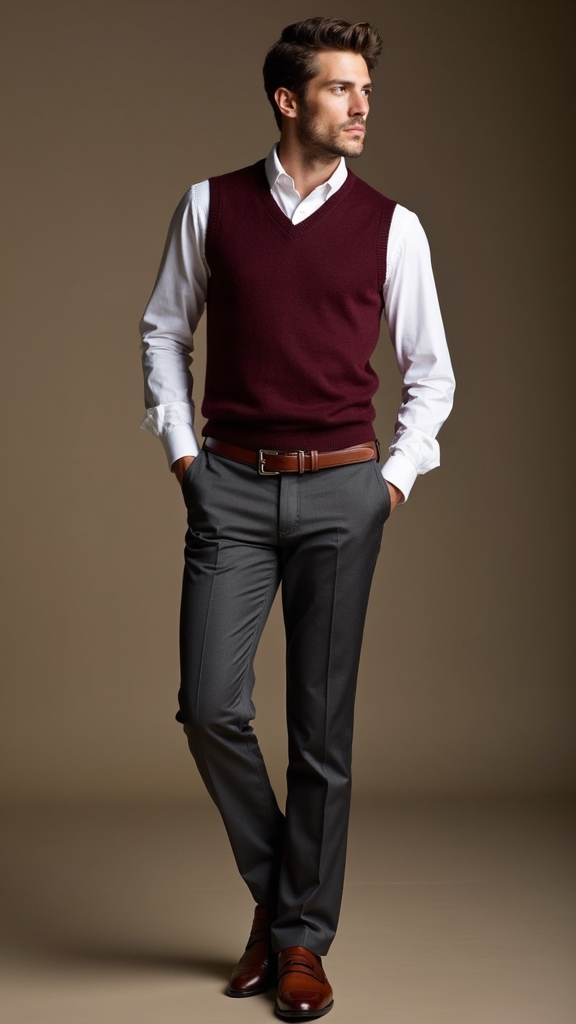 smart layered fall outfit