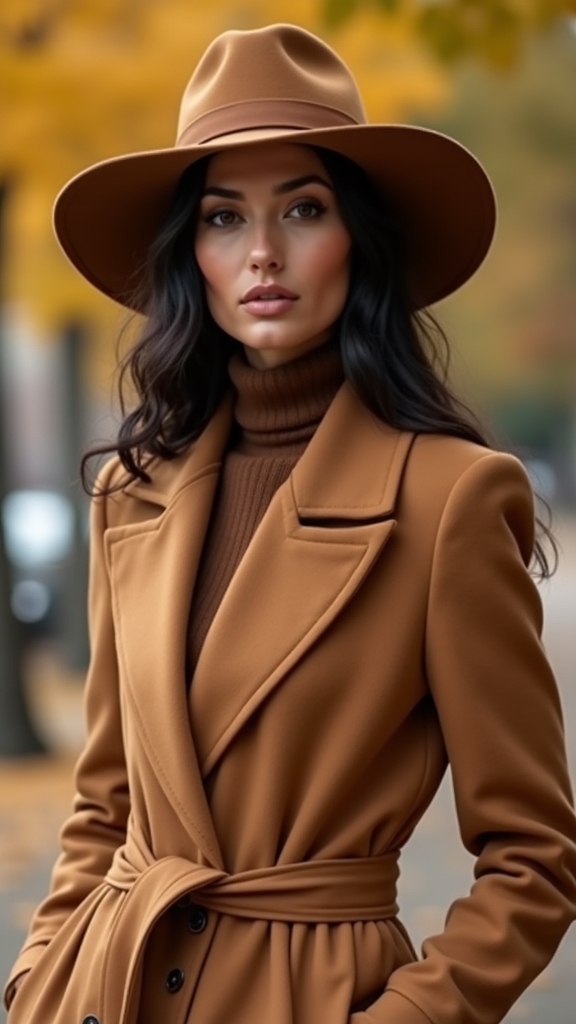 sophisticated fall fashion ensemble