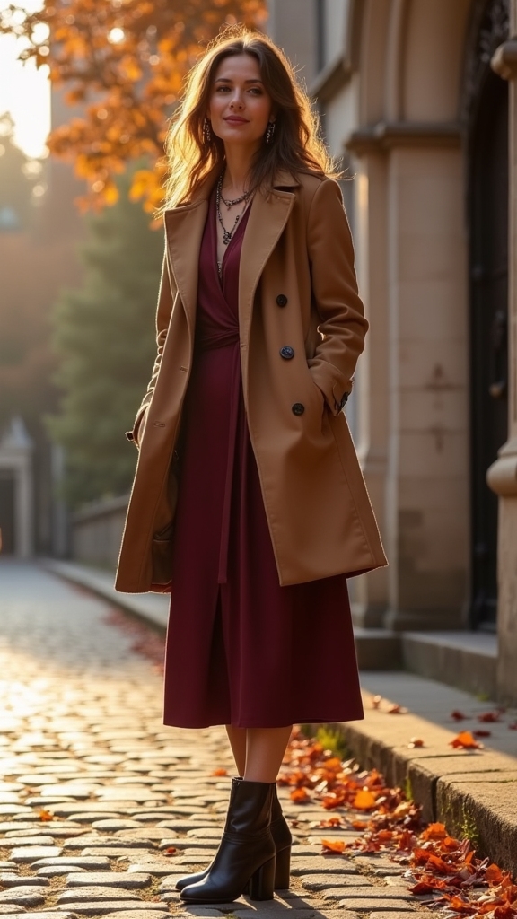 structured coat midi dress