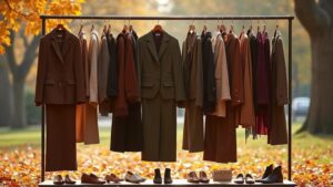 stylish autumn professional attire