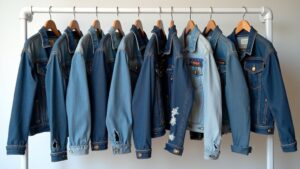 stylish jean jacket ensembles