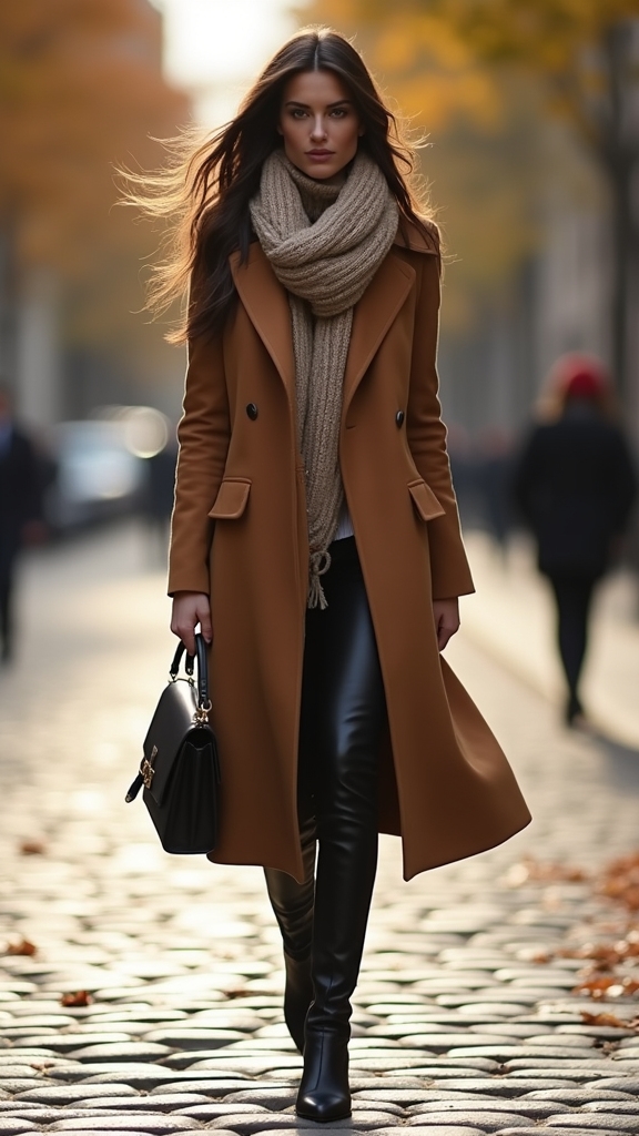 stylish warm autumn attire