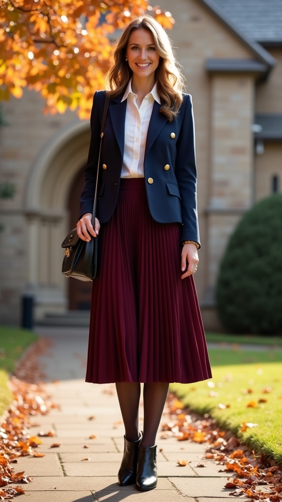 timeless church outfit combination