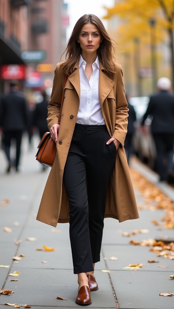 timeless trench coat elegance