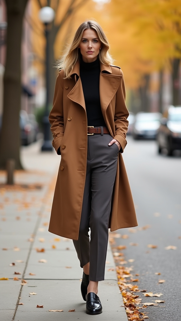 timeless trench coat elegance